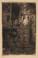 KG 09443
<br/>
Interieur met kachel
<br/>
<em>Verster, Floris Hendrik (1861-1927)</em>